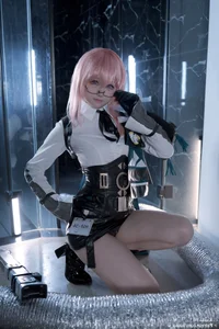 Captivating Sharpness and Futuristic Elegance KuukoW as Yanagi in a Stunning Visual Display - image 7