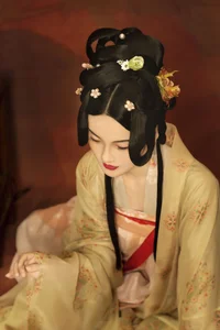Elegant Traditional Chinese Hanfu Portrait Series: Featuring Model Shan Shan in YiTuYu Art Language Vol.9355 - image 3