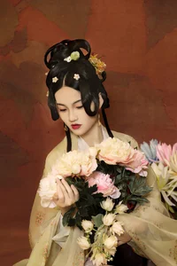 Elegant Traditional Chinese Hanfu Portrait Series: Featuring Model Shan Shan in YiTuYu Art Language Vol.9355 - image 8