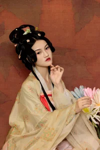 Elegant Traditional Chinese Hanfu Portrait Series: Featuring Model Shan Shan in YiTuYu Art Language Vol.9355 - image 2