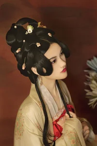 Elegant Traditional Chinese Hanfu Portrait Series: Featuring Model Shan Shan in YiTuYu Art Language Vol.9355 - image 6