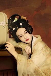 Elegant Traditional Chinese Hanfu Portrait Series: Featuring Model Shan Shan in YiTuYu Art Language Vol.9355 - image 11