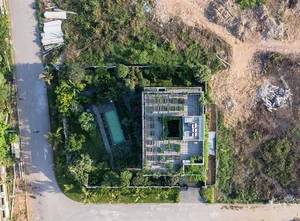 Unique Square Sticky Rice Cake Inspired Villa in Bac Giang: A Green Architectural Marvel - image 6