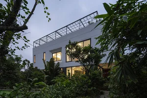 Unique Square Sticky Rice Cake Inspired Villa in Bac Giang: A Green Architectural Marvel - image 2