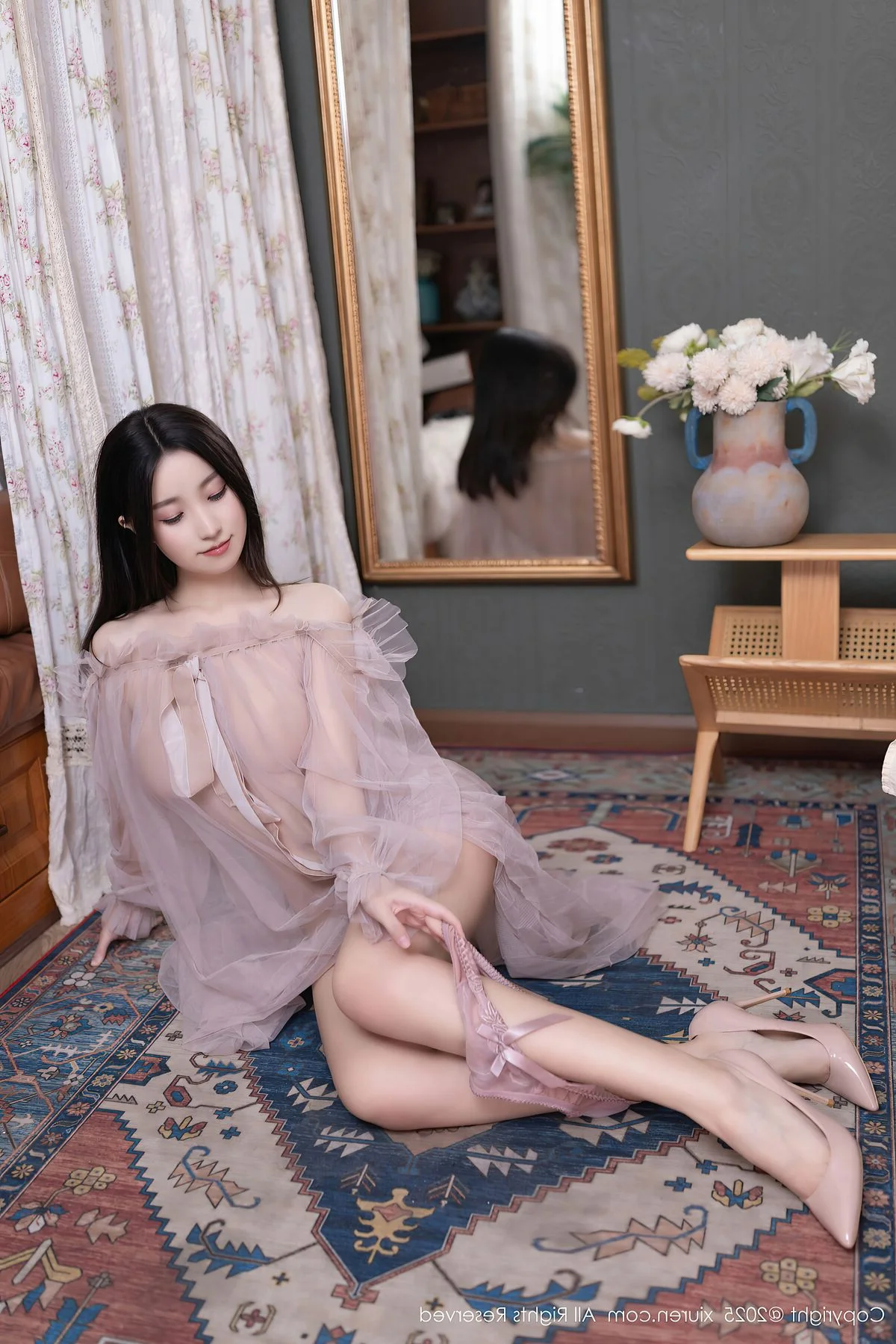 XiuRen No.10752: Unveiling Xing Ya Da's Alluring Charm in a Mesmerizing Photoshoot