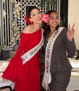 Ky Duyen Shines in Radiant Red Ao Dai at Miss Universe 2024 - image 2