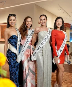 Ky Duyen Shines in Radiant Red Ao Dai at Miss Universe 2024 - image 5