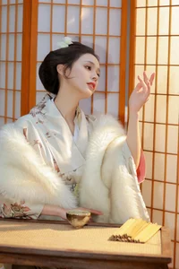 Artistic Portraits of Peng Xiao Ya Ya in YiTuYu Art Language Vol.7601 - image 36