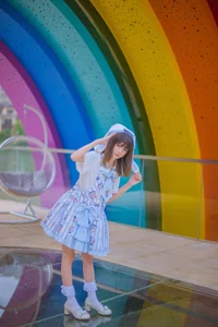 Elegant Artistic Photography of Hua Jing Yuan Xing Yu in YiTuYu Art Language Vol.5621 - image 7