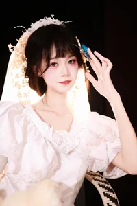 Pure White Wedding Elegance: YITUYU Art Language Featuring Wan Ning 2023.11.20 - image 3