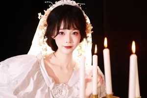 Pure White Wedding Elegance: YITUYU Art Language Featuring Wan Ning 2023.11.20 - image 10