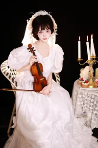Pure White Wedding Elegance: YITUYU Art Language Featuring Wan Ning 2023.11.20 - image 1