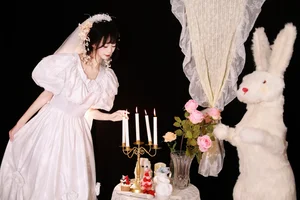 Pure White Wedding Elegance: YITUYU Art Language Featuring Wan Ning 2023.11.20 - image 17