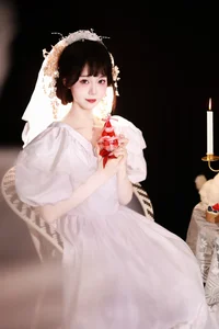 Pure White Wedding Elegance: YITUYU Art Language Featuring Wan Ning 2023.11.20 - image 14