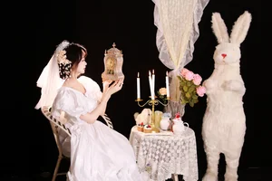 Pure White Wedding Elegance: YITUYU Art Language Featuring Wan Ning 2023.11.20 - image 7