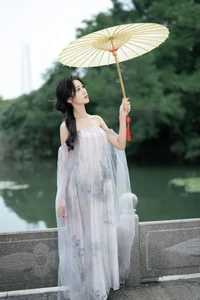 The Ethereal Grace of Da Xi Dacy in Art Language Vol.8897 by the Lake - image 9