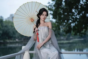 The Ethereal Grace of Da Xi Dacy in Art Language Vol.8897 by the Lake - image 33