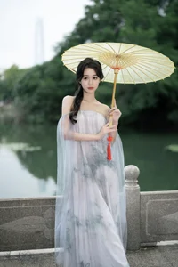 The Ethereal Grace of Da Xi Dacy in Art Language Vol.8897 by the Lake - image 12