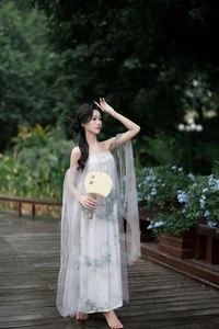 The Ethereal Grace of Da Xi Dacy in Art Language Vol.8897 by the Lake - image 16