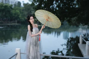 The Ethereal Grace of Da Xi Dacy in Art Language Vol.8897 by the Lake - image 14