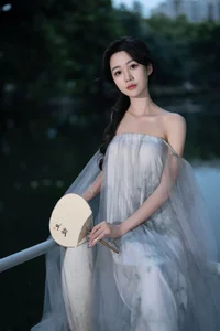 The Ethereal Grace of Da Xi Dacy in Art Language Vol.8897 by the Lake - image 21