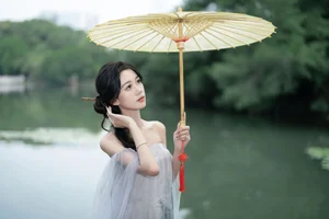 The Ethereal Grace of Da Xi Dacy in Art Language Vol.8897 by the Lake - image 28
