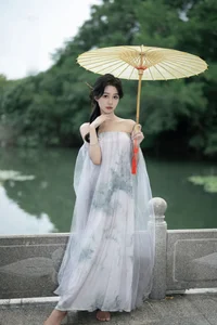 The Ethereal Grace of Da Xi Dacy in Art Language Vol.8897 by the Lake - image 13