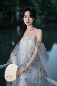 The Ethereal Grace of Da Xi Dacy in Art Language Vol.8897 by the Lake - image 6