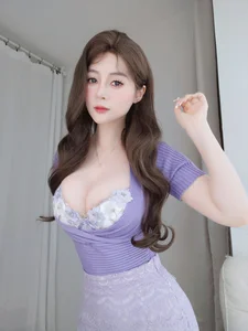 Serene Purple Elegance with Coser Bai Yin 81 Fantia 2024.10 Part02 - image 18