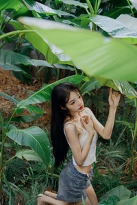 YiTuYu Art Language Vol.10420: Elegant Photographic Series Featuring Model Hu Die - image 19