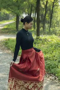 Chenaling_CL's Grace with Classic Horse Skirt in YiTuYu Vol.8784 Collection - image 22