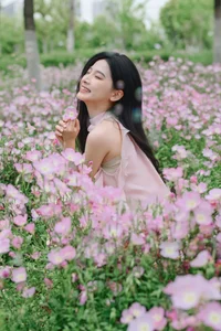 Artistic Evening Portrait Series: Model Ya Ya in YiTuYu Art Language Vol.9081 – Elegant Photography Amidst Evening Primroses - image 11