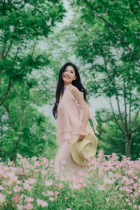 Artistic Evening Portrait Series: Model Ya Ya in YiTuYu Art Language Vol.9081 – Elegant Photography Amidst Evening Primroses - image 15