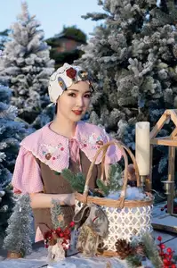 Giang My: Ageless U55 Beauty Shines Bright Celebrating Christmas Amidst Snowy Scenery - image 1