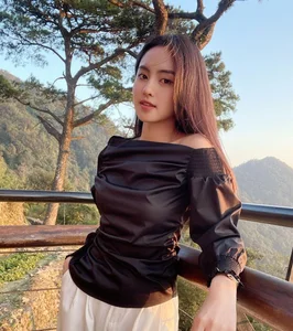 Elegant Beauty Gallery: Tran Thu Trang Amidst the Breathtaking Buckwheat Flower Fields of the Highlands - image 14