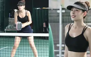 Chi Pu Stuns on Pickleball Court: Flawless Beauty, Toned Physique Draws Fan Awe - image 10