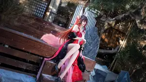Coser Hua Xi Honoka as Honkai Star Rail's Enigmatic Forgotten Returner: Dive into Mystical Beauty! - image 5