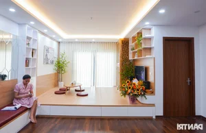 Modern Japanese-Style Apartment Featuring a Versatile 5-in-1 Living Room Design - image 10