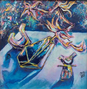 The Art of Lacquer: Landscapes and Still Life by Chu Nhật Quang - image 7