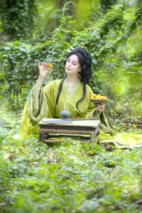 YiTuYu Art Language Vol.7320 Featuring Miao Su Su: Elegant Portrait Photography - image 3