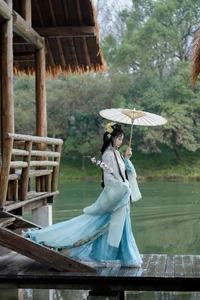 Ethereal Hanfu Beauty in Meiling Plum Forest - YiTuYu Vol.8870 Jiao Yi Zhi Sui Sui - image 17