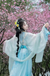 Ethereal Hanfu Beauty in Meiling Plum Forest - YiTuYu Vol.8870 Jiao Yi Zhi Sui Sui - image 1