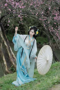Ethereal Hanfu Beauty in Meiling Plum Forest - YiTuYu Vol.8870 Jiao Yi Zhi Sui Sui - image 20