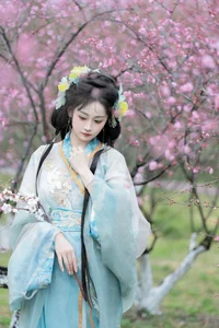 Ethereal Hanfu Beauty in Meiling Plum Forest - YiTuYu Vol.8870 Jiao Yi Zhi Sui Sui - image 7