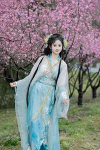 Ethereal Hanfu Beauty in Meiling Plum Forest - YiTuYu Vol.8870 Jiao Yi Zhi Sui Sui - image 2