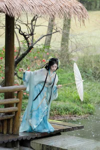 Ethereal Hanfu Beauty in Meiling Plum Forest - YiTuYu Vol.8870 Jiao Yi Zhi Sui Sui - image 26