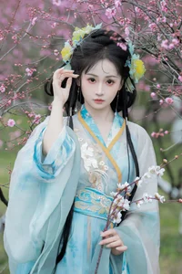 Ethereal Hanfu Beauty in Meiling Plum Forest - YiTuYu Vol.8870 Jiao Yi Zhi Sui Sui - image 15