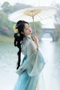 Ethereal Hanfu Beauty in Meiling Plum Forest - YiTuYu Vol.8870 Jiao Yi Zhi Sui Sui - image 30
