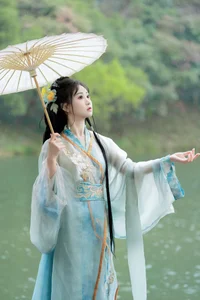 Ethereal Hanfu Beauty in Meiling Plum Forest - YiTuYu Vol.8870 Jiao Yi Zhi Sui Sui - image 9