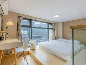 Modern 40m² Loft Apartment with 2 Bedrooms and Japanese Tea Room: Small Space Design Inspiration for Minimalist Living - image 0